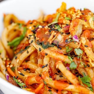 Spicy Kim Noodle Bowl